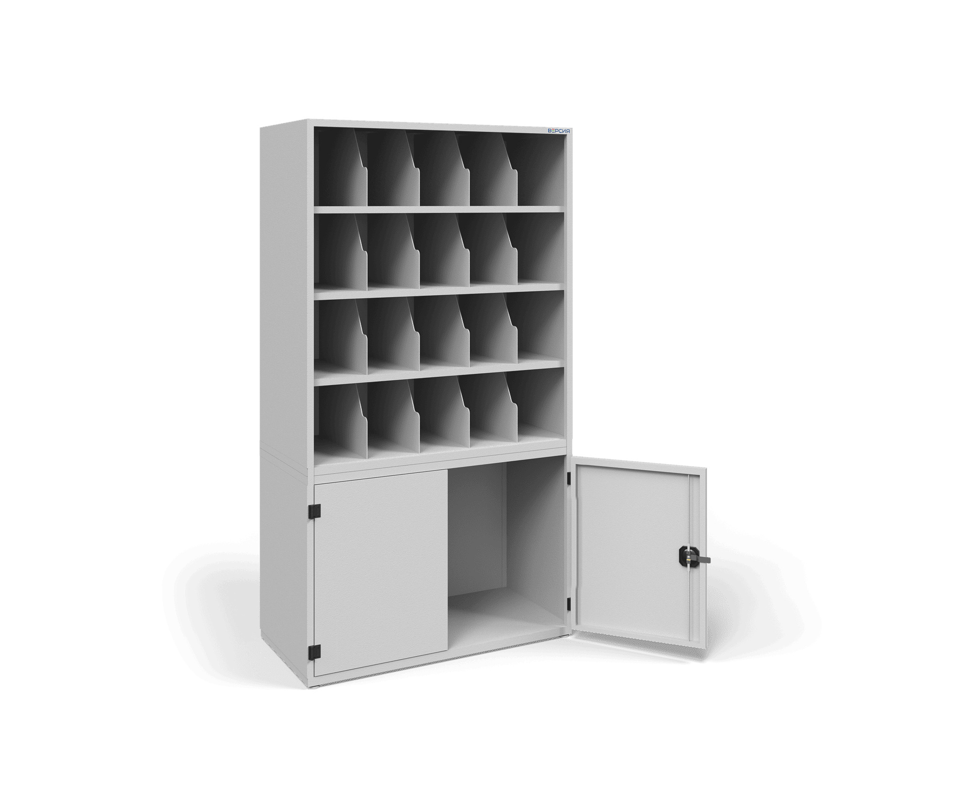 Шкаф открытый для 20 противогазов ШО-20я Шкаф открытый для 20 противогазов ШО-20я