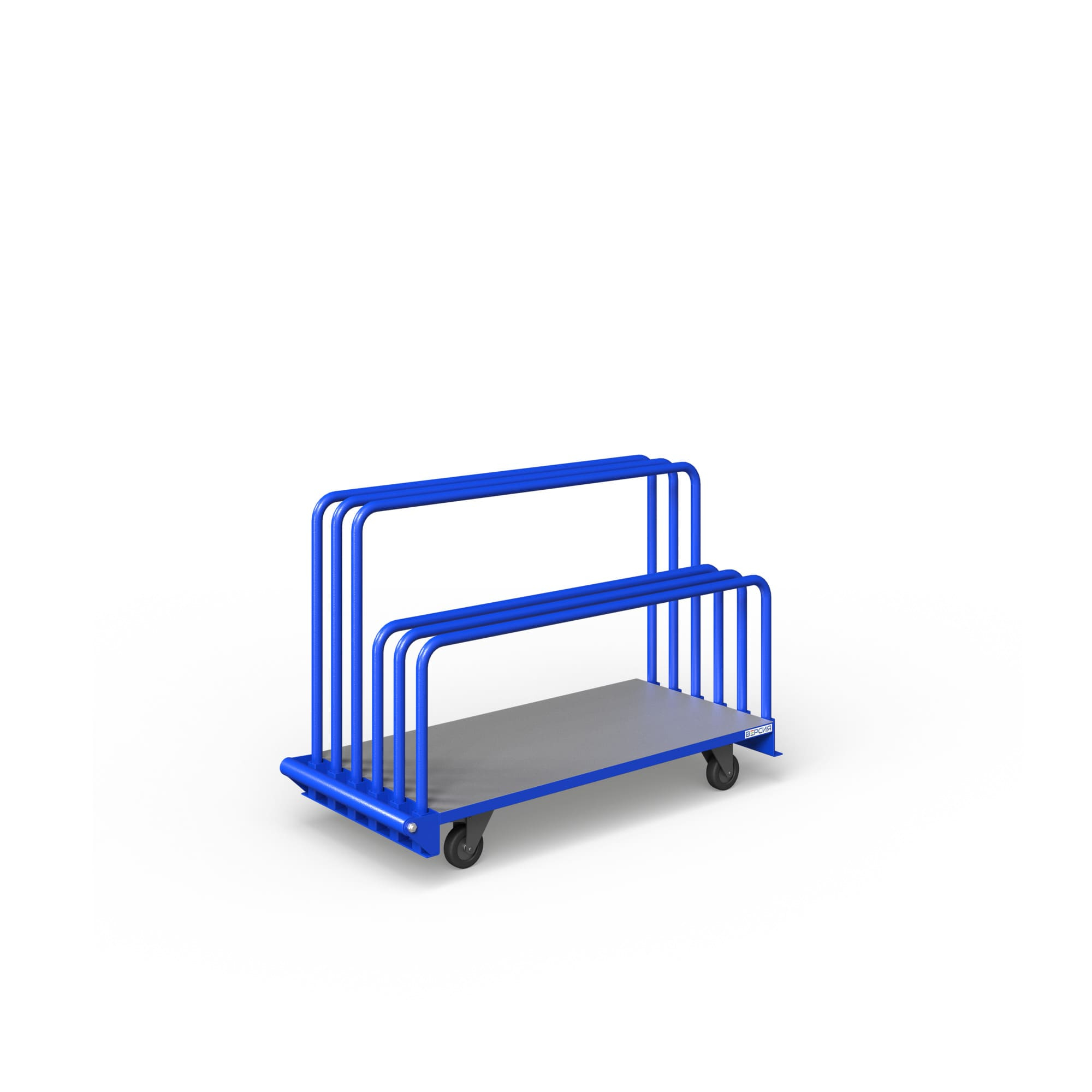 Стеллаж на колесах для перевозки листового материала СМК-1300х600 Стеллаж на колесах для перевозки листового материала СМК-1300х600