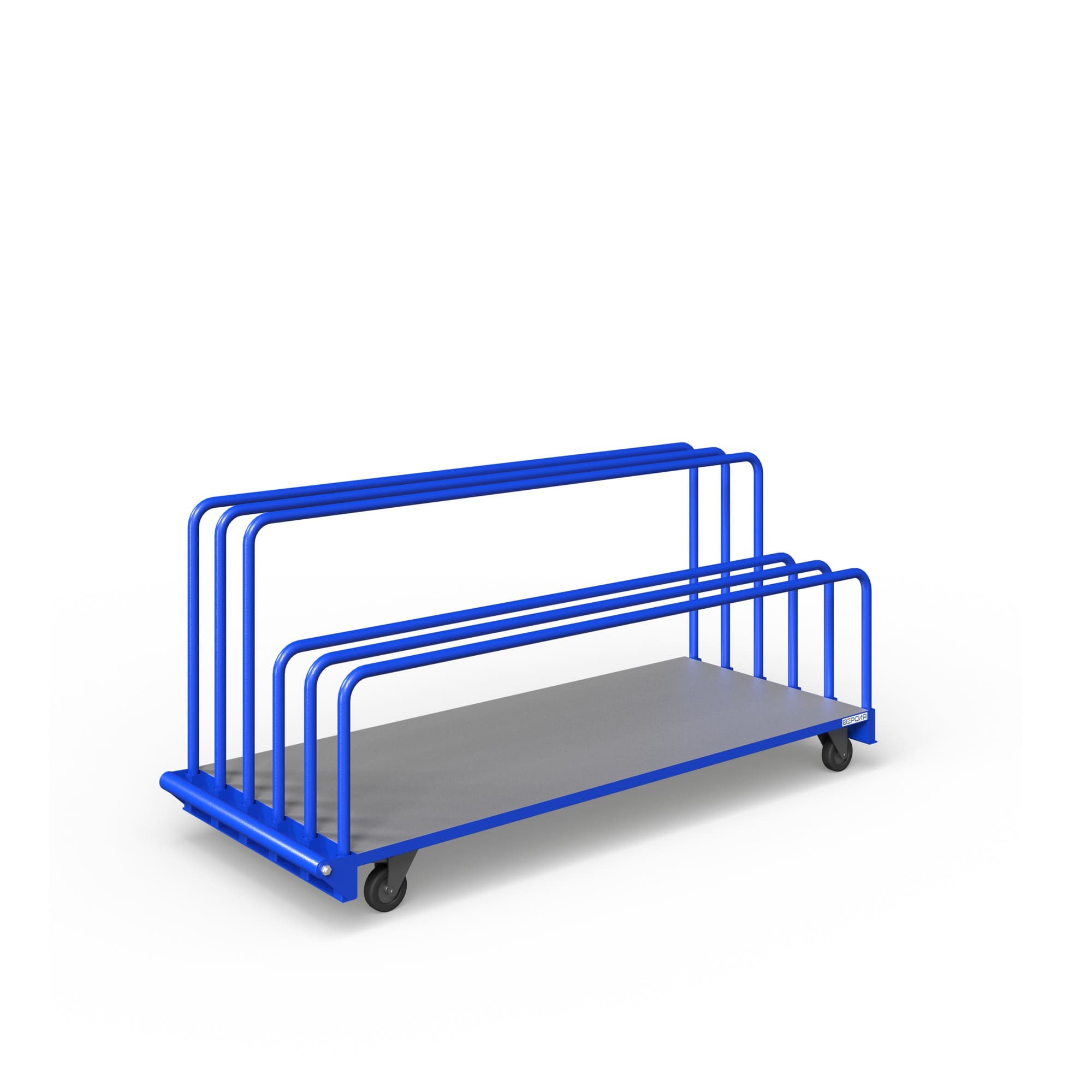 Стеллаж на колесах для перевозки листового материала СМК-1800х800 Стеллаж на колесах для перевозки листового материала СМК-1800х800