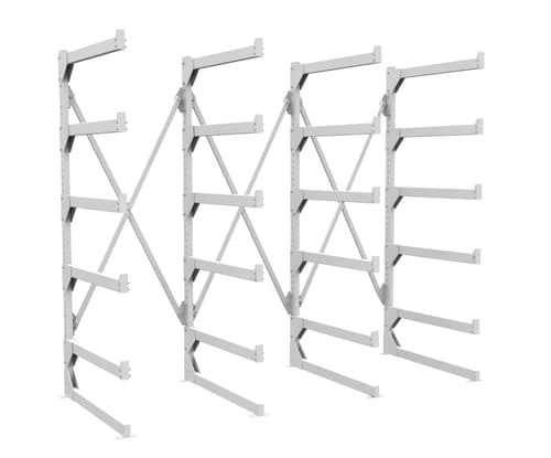 Стеллаж консольный металлический СтК-03 Стеллаж консольный металлический СтК-03
