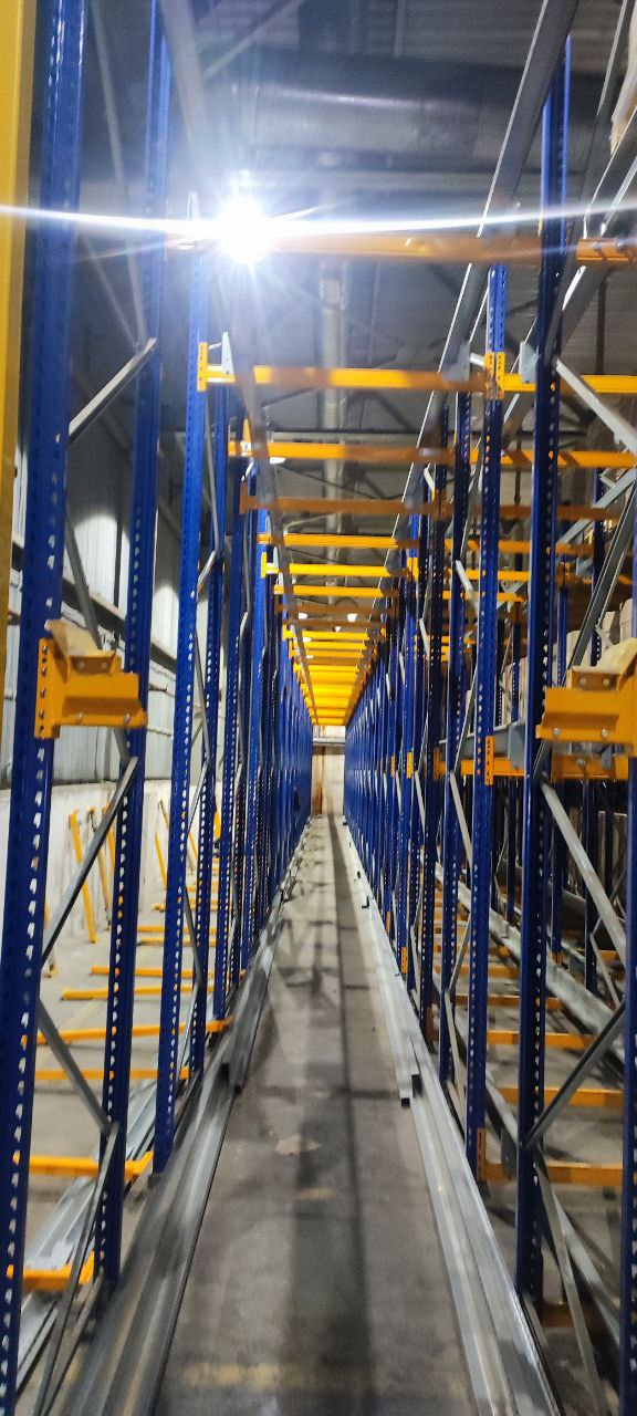 Паллетные стеллажи для склада керамической плитки