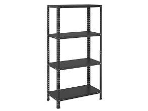 Стеллаж ES 115KD/60x30/4 Black