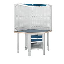 Верстак (угловой) CTR U532.S1.1-2FR