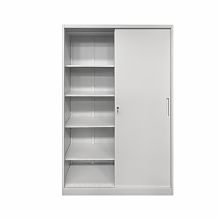 Шкаф-купе металлический архивный односекционный с 4-мя полками 2000х1500х450 мм (FC-G6 1500)