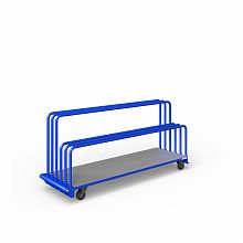 Стеллаж на колесах для перевозки листового материала СМК-1800х600 Стеллаж на колесах для перевозки листового материала СМК-1800х600