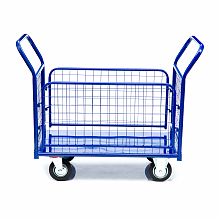 Тележка платформенная КПО-500С-150-И , с бортами, 600х1150мм