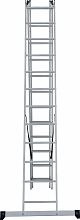 Лестница алюминиевая трехсекционная NV1230.12
