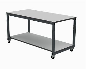 Стол подкатной 1500х700 мм (RAL7012)