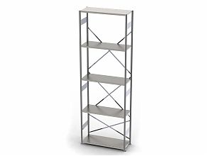 Стеллаж S90 3030х900х600, 5 полок, осн. секция