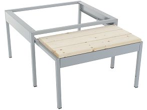 Подставка с выдвижной скамьей ML-21-60 ВСК