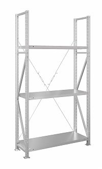 Стеллаж MS U 300x70x90/3 (Нагрузка на полку 300, сплошная)