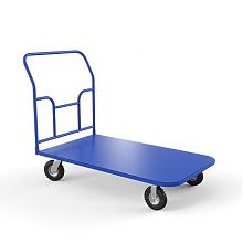 Тележка платформенная ТПТ (г/п 300 кг, 1200x700 мм, колеса пневматические 250 мм)